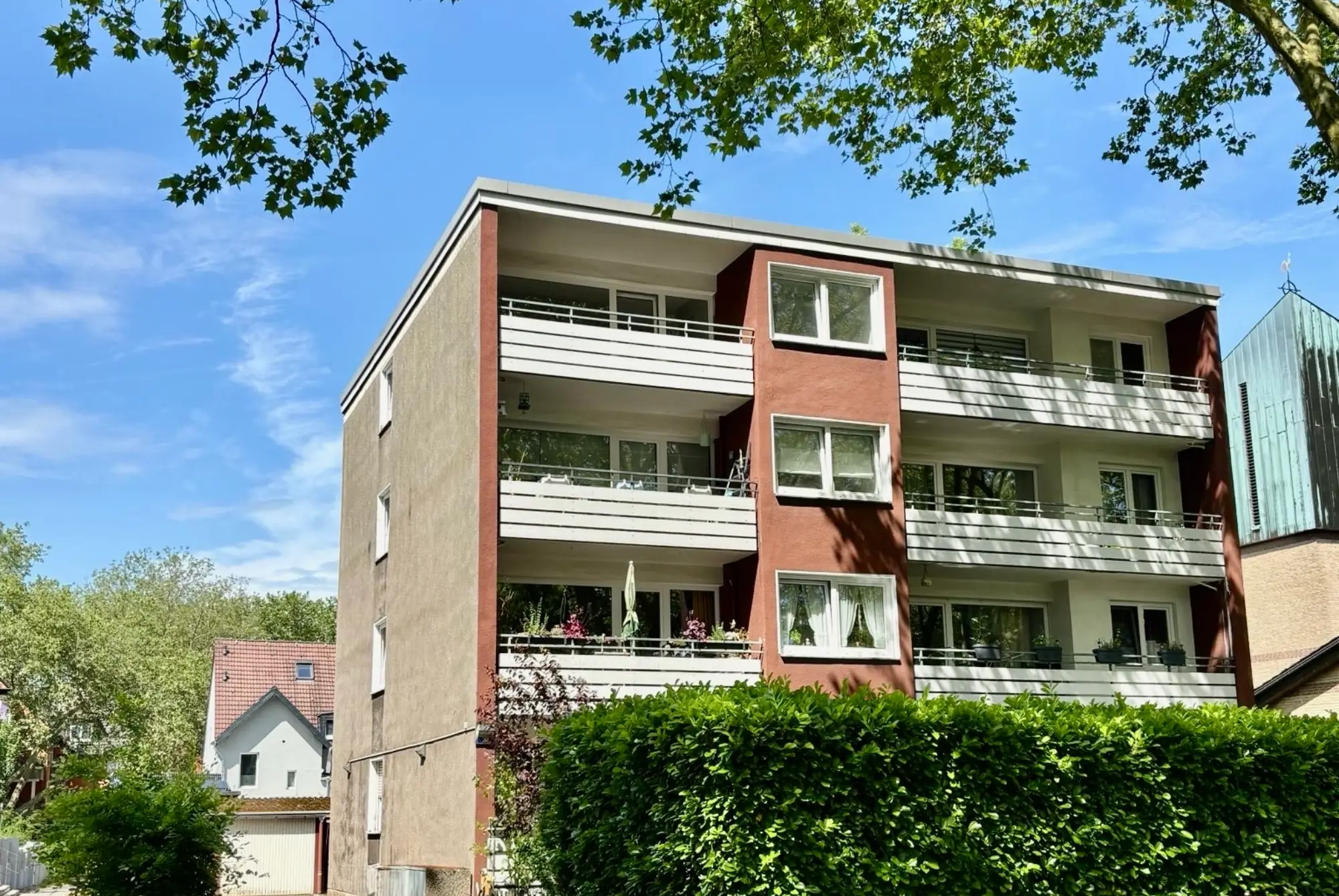 Gepflegte 3-Zimmer-Wohnung mit Balkon in ruhiger Lage